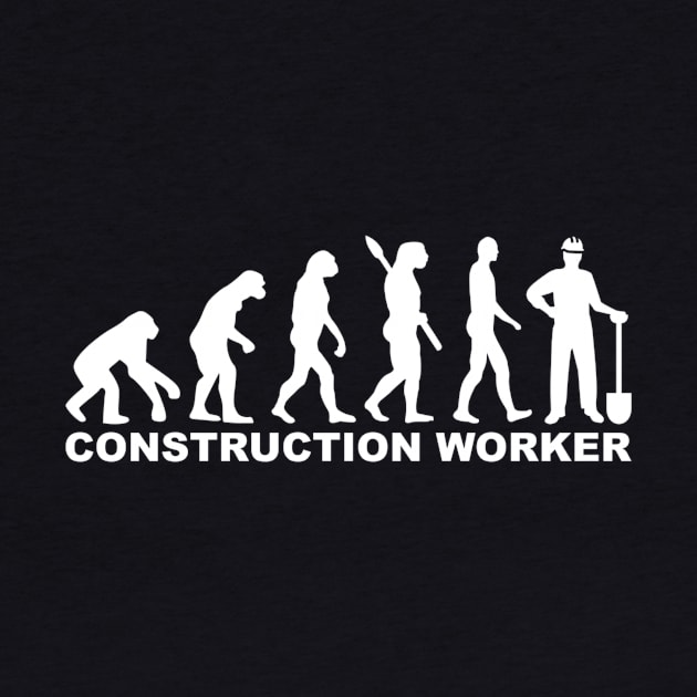 Construction worker evolution by Designzz